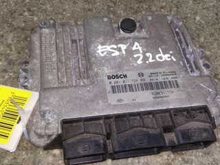 блок управления двигателем Renault Espace 4 поколение (2002 - 2006), 2.2 л., DCi, 8200311550, 0281011724