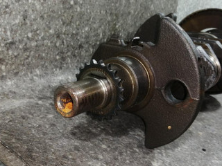 коленвал Opel Corsa C (2000 - 2003), 1.2 л., i, Z 12 XE, бензин, 90573264