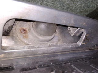 подсветка номера Kia Picanto 1 поколение 2006