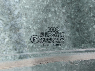 стекло двери передней правой Audi 100 4A/C4 1993
