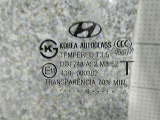 стекло двери передней правой Hyundai Santa Fe 2 поколение (CM) [рестайлинг] 2009