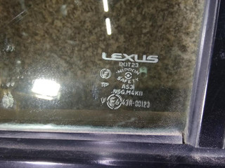 стекло двери задней левой Lexus RX 1 поколение 2001
