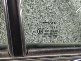 стекло двери задней правой Toyota Avensis 2 поколение (T250) 2006