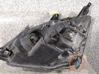 фара правая Honda Civic 7 поколение [рестайлинг] 2004