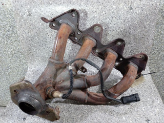 коллектор выпускной Renault Megane 2 поколение 2005, 1.6 л., i, K4M 788, бензин