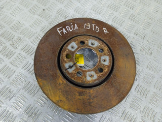 диск тормозной передний Skoda Fabia 2 поколение (5J) 2008, 1.9 л., TDi, дизель, МКПП