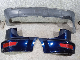 бампер задний Mitsubishi Outlander 2 поколение [рестайлинг] (2009 - 2012)