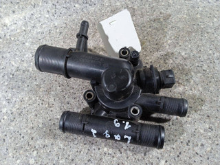 корпус термостата Renault Laguna 2 поколение 2004, 1.9 л., DCi, дизель, 8200074346D