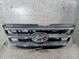 решетка радиатора Hyundai Atos 1 поколение [2-й рестайлинг] (2001 - 2003), 86360-05610