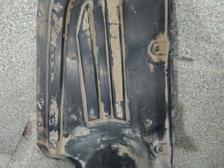 защита бампера заднего Volkswagen Passat B6 (2005 - 2010), 3C0825216B