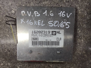 блок управления двигателем Opel Vectra B (1995 - 1999), 1.6 л., i, X 16 XEL, бензин, 162023019, D96003