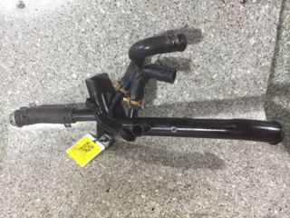 патрубок радиатора Renault Megane 2 поколение (2002 - 2006), 1.5 л., DCi, K9K 260, дизель, 8200089768