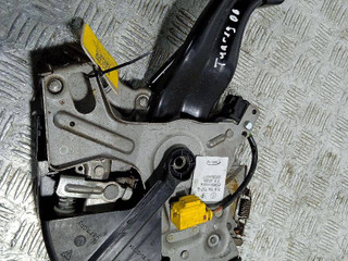 рычаг ручного тормоза (ручника) Volkswagen Touareg 1 поколение (2002 - 2007), 2.5 л., TDi, дизель, МКПП, полный привод, 7L0721797G, 7L0947561A, 7L0971783