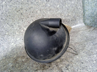 вакуумный ресивер Volkswagen Touareg 1 поколение (2002 - 2007), 2.5 л., TDi, BAC, дизель, МКПП, полный привод, 054129808