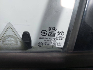 стекло двери передней левой Kia Picanto 1 поколение (2004 - 2007), хетчбэк 5 дв.