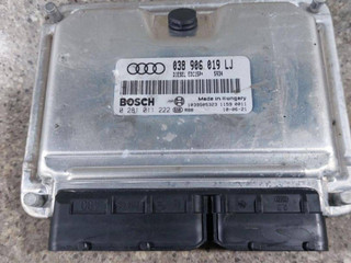 блок управления двигателем Audi A4 B6 (2000 - 2006), 1.9 л., TDi, AVF, дизель, МКПП, полный привод, 8E0907411