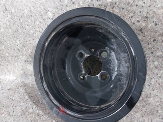 шкив коленвала Volkswagen Transporter T5 (2003 - 2009), 1.9 л., TDi, AXB, дизель, МКПП, 036105243