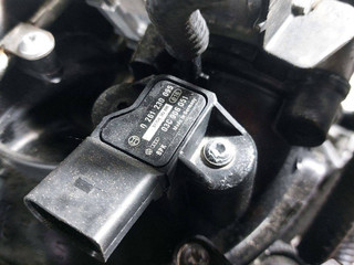 датчик абсолютного давления Audi A6 4F/C6 (2004 - 2008), 2.4 л., i, BDW, бензин, вариатор, передний привод, 0261230095, 03S906051