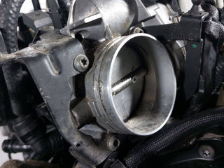 заслонка дроссельная Audi A6 4F/C6 (2004 - 2008), 2.4 л., i, BDW, бензин, вариатор, передний привод, 078133062C, 0280750003