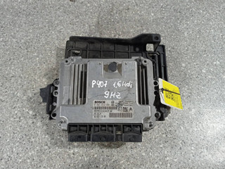 блок управления двигателем Peugeot 407 1 поколение (2004 - 2010), 1.6 л., HDi, 9HZ (DV6TED4), дизель, МКПП, 9662213380, 9662870780