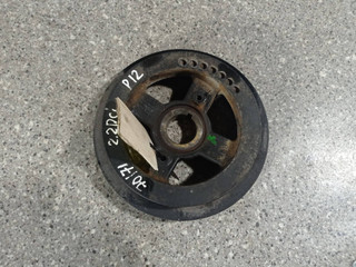 шкив коленвала Nissan Primera P12 (2001 - 2008), 2.2 л., DCi, YD22D, дизель, МКПП