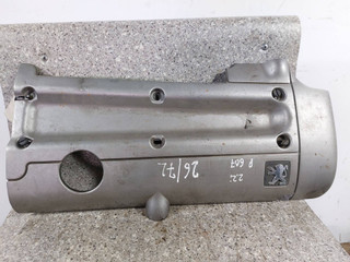 декоративная крышка двигателя Peugeot 607 1 поколение (2000 - 2004), 2.2 л., i, 3FZ (EW12J4), бензин, МКПП, 9637394480