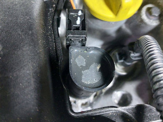 катушка зажигания Renault Scenic 3 поколение (2009 - 2012), 1.6 л., i, K4M 858, бензин, 6МКПП, 7700875000, 8200765882