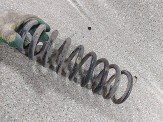 пружина Kia Carens 2 поколение (2006 - 2013), 2.0 л., CRDi