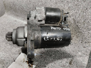 стартер Volkswagen Polo 4 поколение (2001 - 2005), 1.4 л., i, BBY, бензин, МКПП, 0001120400, 021911023G