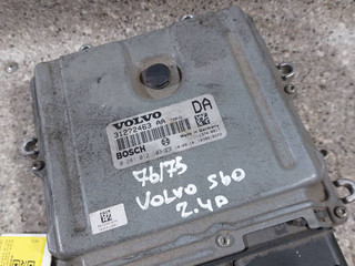 блок управления двигателем Volvo S60 1 поколение [рестайлинг] (2004 - 2009), 2.4 л., D5, D 5244 T, дизель, 5МКПП, передний привод, 0281012103, 31272463AA
