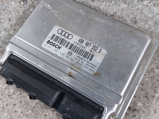 блок управления двигателем Audi A6 4B/C5 (1997 - 2001), 2.4 л., i, AGA, бензин, АКПП, передний привод, 4B0907552D, 0261204384