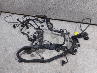 проводка двигателя Mercedes-Benz E-Класс W211/S211 [рестайлинг] (2006 - 2009), 3.0 л., CDi, OM 642.920, дизель, АКПП, задний привод, A6421506033