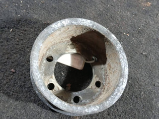 шкив помпы Renault Master 3 поколение (2010 - 2014), 2.3 л., DCi, M9T 898, дизель, МКПП