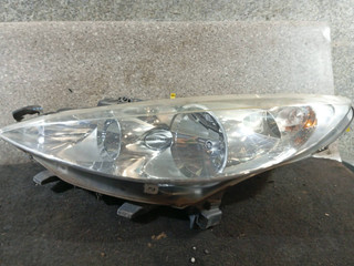 фара левая Peugeot 207 1 поколение (2006 - 2009), 89900872, 9649986280