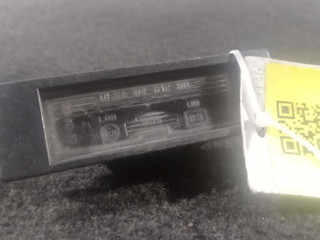 подсветка номера Opel Zafira 2 поколение (B) (2005 - 2008)