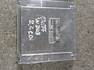 блок управления двигателем Mercedes-Benz C-Класс W203/S203/CL203 (2000 - 2004), 2.2 л., CDi, OM 611.962, дизель, 6МКПП, задний привод, 0281011001, A6111537779