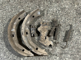 механизм стояночного тормоза (ручника) BMW X1 E84 (2009 - 2012), 2.0 л., дизель