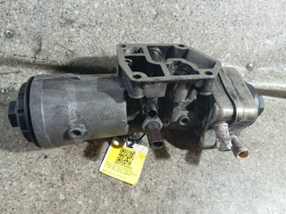 корпус масляного фильтра Volkswagen Caddy 3 поколение (2004 - 2010), 1.9 л., TDi, BLS, дизель, МКПП, 028117021L, 045115389J