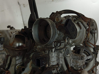 заслонка дроссельная Mitsubishi Lancer 9 поколение (2003 - 2010), 1.6 л., i, 4G18, бензин, АКПП, передний привод, AC50-356