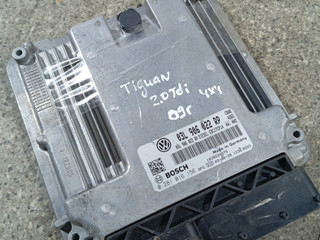 блок управления двигателем Volkswagen Tiguan 1 поколение (2007 - 2011), 2.0 л., TDi, CBAB, дизель, АКПП, 03L906022RP, 0281016156