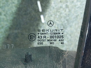 стекло двери передней левой Mercedes-Benz E-Класс W210/S210 [рестайлинг] (1999 - 2003)