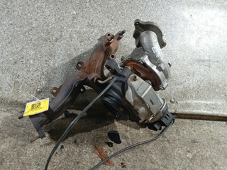 турбина Volkswagen Tiguan 1 поколение (2007 - 2011), 2.0 л., TDi, CBAB, дизель, АКПП, 03L253016F, BV43B