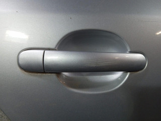 ручка наружная задняя правая Skoda Fabia 1 поколение (6Y) (1999 - 2004), хетчбэк 5 дв.