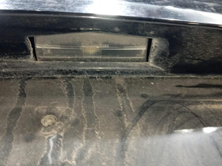 подсветка номера Toyota Prius 3 поколение (2009 - 2011)