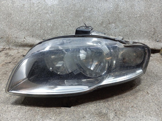фара левая Audi A4 B7 (2004 - 2009), 0301219203, 8E0941003BK