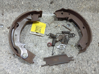 механизм стояночного тормоза (ручника) Hyundai Tucson 1 поколение (2004 - 2010), полный привод