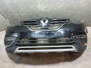 бампер передний Renault Espace 5 поколение (2015 - 2019), 1.6 л., дизель