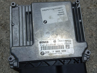 блок управления двигателем BMW X3 E83 [рестайлинг] (2006 - 2010), 2.0 л., N47 D20 C, дизель, АКПП, 7809999, 0281013924