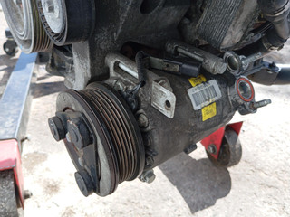 компрессор кондиционера Ford Mondeo 4 поколение (2007 - 2010), 2.0 л., UFBA, дизель, АКПП