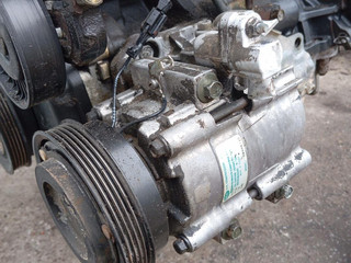 компрессор кондиционера Hyundai Sonata EF (1998 - 2001), 2.0 л., G4JP, бензин, МКПП